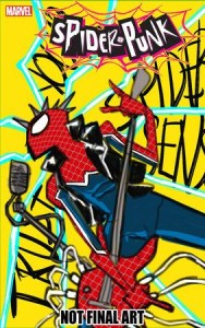 SPIDER-PUNK ARMS RACE #1 2ND PTG DAVID BALDEON VAR
