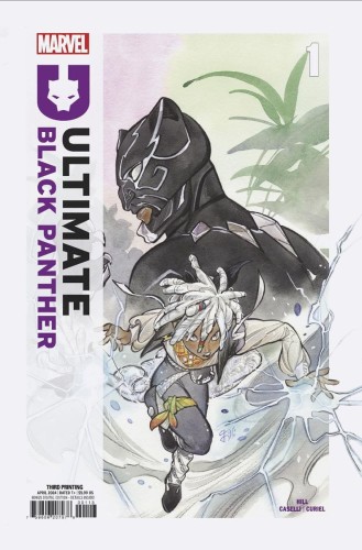 ULTIMATE BLACK PANTHER #1 3RD PTG PEACH MOMOKO VAR