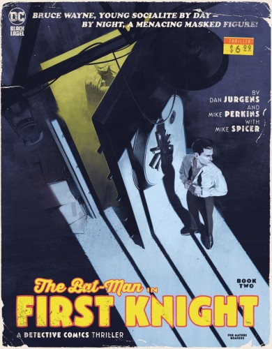 THE BAT-MAN FIRST KNIGHT #2 (OF 3) CVR C MARC ASPINALL PULP NOVEL VAR