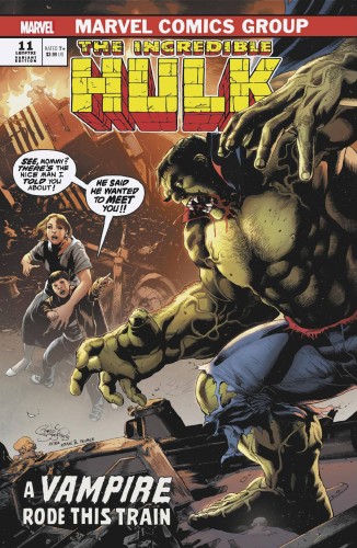 INCREDIBLE HULK #11 CARLOS MAGNO VAMPIRE VAR