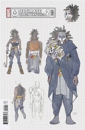 ULTIMATE BLACK PANTHER #2 10 COPY INCV MOMOKO DESIGN VAR
