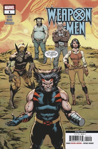 WEAPON X-MEN #1 2ND PTG YILDIRAY CINAR VAR