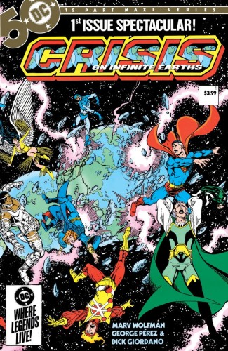 CRISIS ON INFINITE EARTHS #1 (OF 12) FACSIMILE EDITION CVR A GEORGE PEREZ