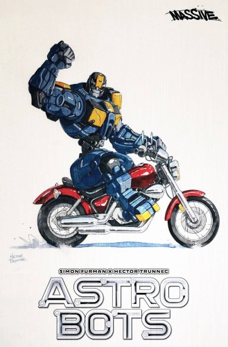 ASTROBOTS #1 (OF 5) MASSIVE EXCL TRUNNEC METAL 25