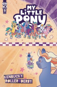 MLP KENBUCKY ROLLER DERBY #5 CVR B VALLE