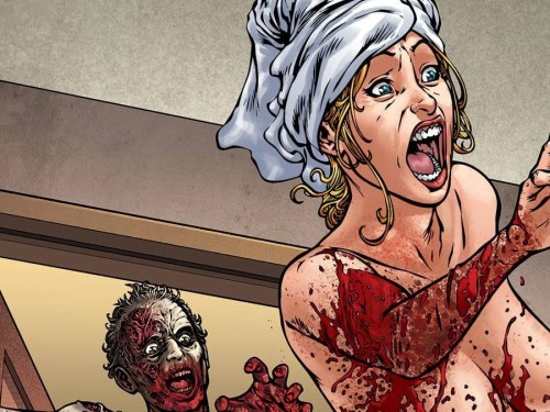 NIGHT OF THE LIVING DEAD DEATH VALLEY #3 NUDE VAR
