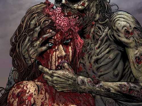 NIGHT OF THE LIVING DEAD DEATH VALLEY #4 NUDE VAR