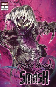 DF SPIDER-GWEN SMASH #1 GIANG COMICXPOSURE EXC VENOMIZED VAR
