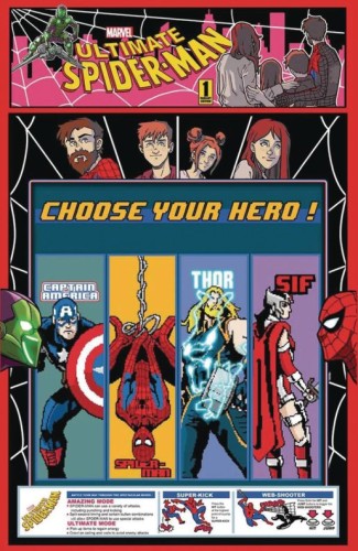 DF ULTIMATE SPIDER-MAN #1 WAITE GAMING ED COMICXPOSURE EXC