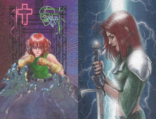 IMMORTAL ULTRAVIOLENT #1 CVR E VIRGIN HOLOFOIL FLIP CVR