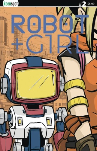 ROBOT + GIRL #2 CVR B MIKE WHITE