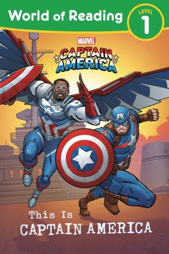 WORLD OF READING LEVEL 1 THIS IS CAPTAIN AMERICA SC (9781368099028)