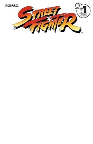 STREET FIGHTER MASTERS GAME GALS #1 CVR C BLANK SKETCH