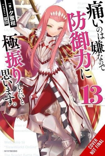 BOFURI DONT WANT TO GET HURT MAX OUT DEFENSE NOVEL SC VOL 13 (9781975367749)