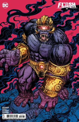 FLASH #8 CVR D MARIA WOLF APRIL FOOLS GORILLA GRODD CARD STOCK VAR
