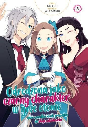 Odrodzona jako czarny charakter w grze otome tom 5 (9788380969971)