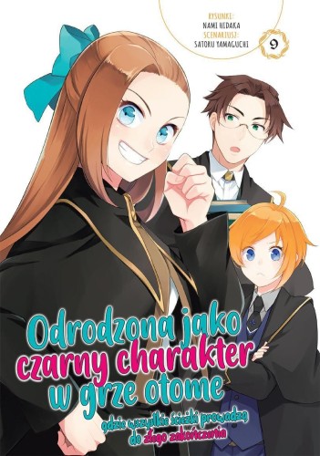 Odrodzona jako czarny charakter w grze otome tom 9 (9788382425208)