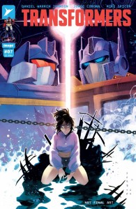 TRANSFORMERS #7 CVR C 10 COPY INCV