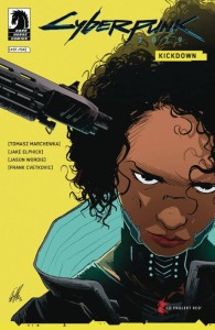 CYBERPUNK 2077 KICKDOWN #1 CVR A ELPHICK SIGNED BY TOMASZ MARCHEWKA