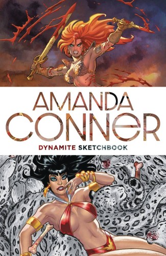 AMANDA CONNER DYNAMITE SKETCHBOOK HOLOFOIL ED