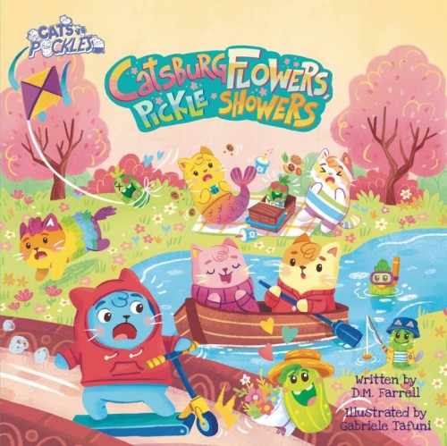 CATSBURG FLOWERS PICKLE SHOWERS HC (9781948206563)