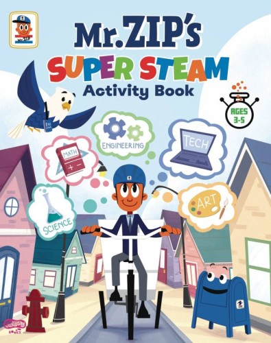 MR ZIPS SUPER STEAM ACTIVITY BOOK SC (9781948206594)