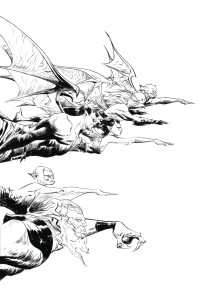 GARGOYLES QUEST #1 LEE LINE ART VIRGIN DE EXC VAR