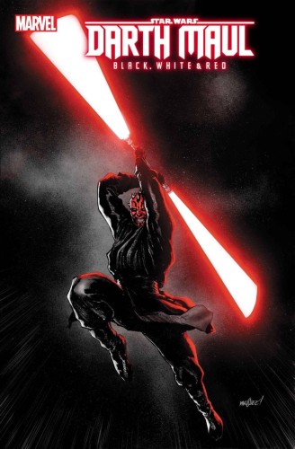 STAR WARS DARTH MAUL BLACK WHITE & RED #4 (OF 4) 25 COPY INCV DAVID MARQUEZ VAR