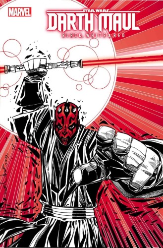 STAR WARS DARTH MAUL BLACK WHITE & RED #4 (OF 4) WALT SIMONSON VAR