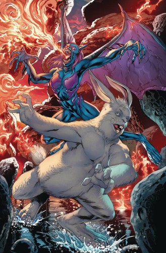 MAN GOAT & BUNNYMAN BEWARE THE PIGMAN #1 (OF 3) CVR B VITORINO