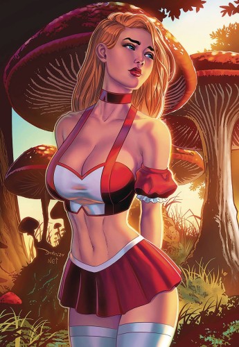 WONDERLAND RETURN TO MADNESS #1 (OF 3) CVR C DERLIS SANTACRUZ