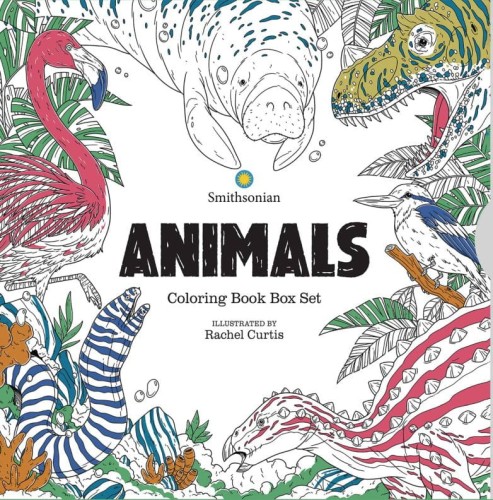 ANIMALS A SMITHSONIAN COLORING BOOK BOX SET (9798887241067)