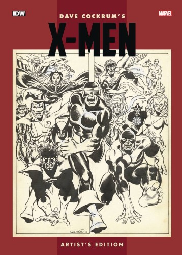 DAVE COCKRUMS XMEN ARTISTS ED HC (9798887241128)
