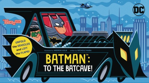 BATMAN TO THE BATCAVE BOARD BOOK (9781419769443)