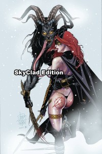TAROT WITCH OF THE BLACK ROSE #119 MARK OF KRAMPUS SKCLAD