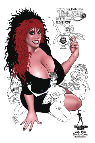 TAROT WITCH OF THE BLACK ROSE #78 STUDIO DELUXE