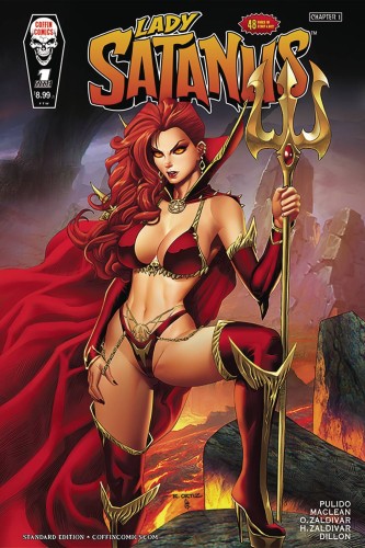LADY SATANUS SINISTER URGE #1 ONESHOT CVR A RICHARD ORTIZ