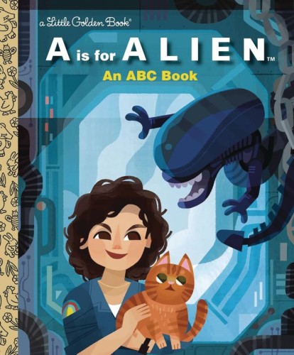 A IS FOR ALIEN ABC GOLDEN BOOK (9780736444842)