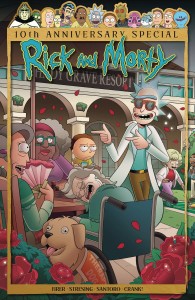 RICK AND MORTY 10TH ANNI SPECIAL #1 CVR C BLAKE