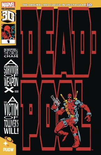 DEADPOOL CIRCLE CHASE (1993) #1 PAN DIMENSIONAL 3D ED