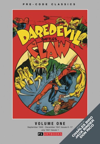 PRE CODE CLASSICS DAREDEVIL COMICS HC VOL 01 (9781803944494)