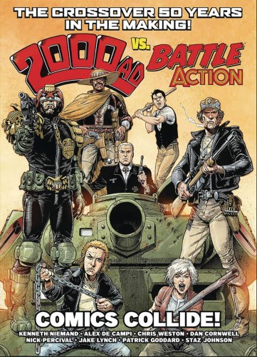 2000 AD VS BATTLE ACTION COMICS COLLIDE TP (9781837861897)