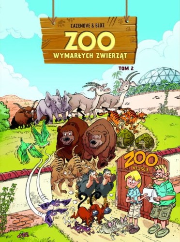 ZOO wymarłych zwierząt Tom 2 (9788328167919)