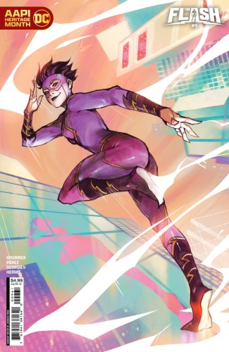 FLASH #9 CVR D JESSICA FONG AVERY HO AAPI MONTH CARD STOCK VAR