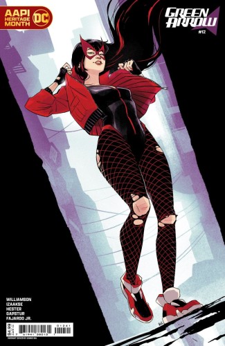 GREEN ARROW #12 CVR C ANNIE WU RED CANARY AAPI MONTH CARD STOCK VAR