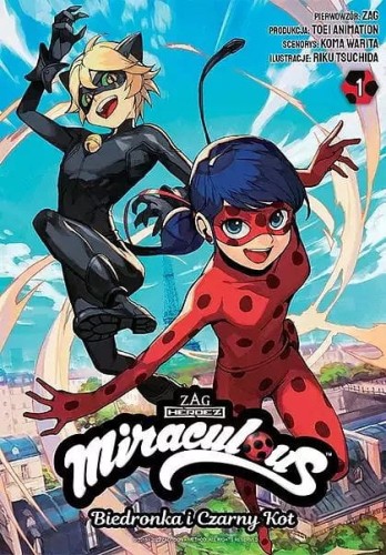 Miraculous: Biedronka i Czarny Kot #01 (9788382571813)