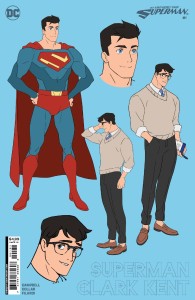 MY ADVENTURES WITH SUPERMAN #1 (OF 6) CVR C CHARACTER DESIGN CARD STOCK VAR