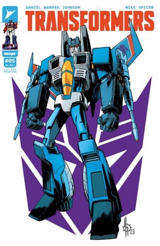TRANSFORMERS #5 2ND PTG CVR B HOWARD