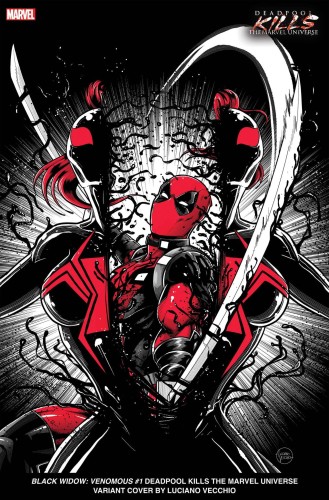 BLACK WIDOW VENOMOUS #1 DEADPOOL KILLS THE MARVEL UNIV VAR