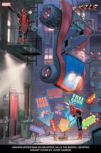 AMAZING SPIDER-MAN #54 DEADPOOL KILLS MARVEL UNIVERSE VAR